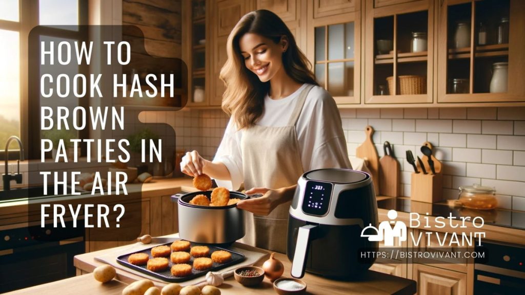 How to cook hash brown patties in the air fryer