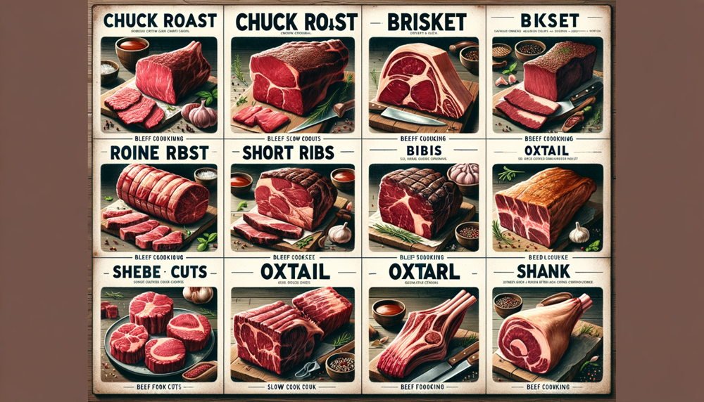 different types of beef cuts