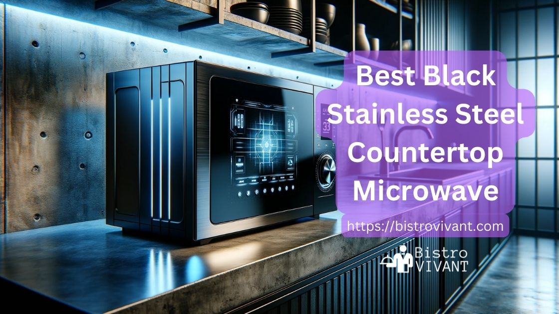 The best black stainless steel countertop microwave 2024