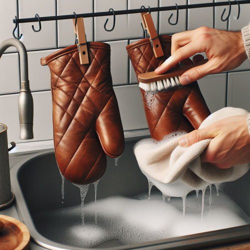 Caring for Your Leather Oven Mitts