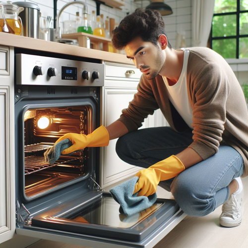 Cleaning Oven Racks and Exterior Surfaces