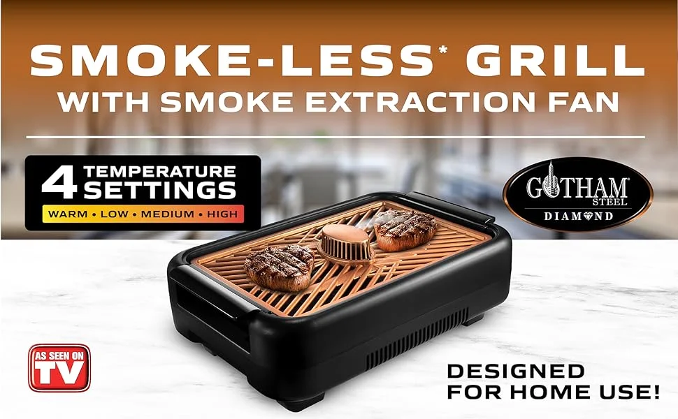 Gotham Steel smokeless Electric Grill Gotham Steel smokeless Electric Grill