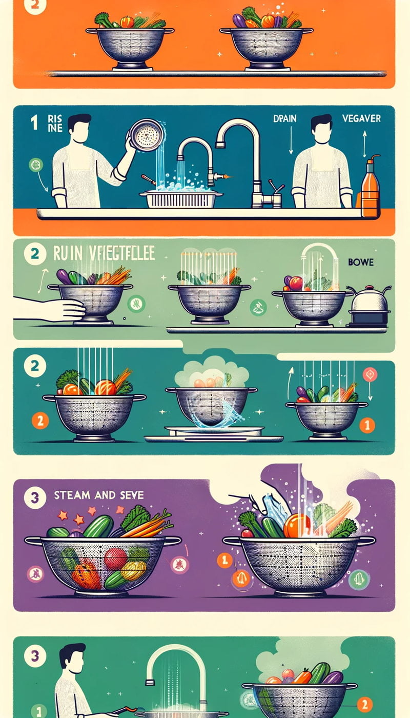 How to Use Your Colander Bowl Set Efficiently