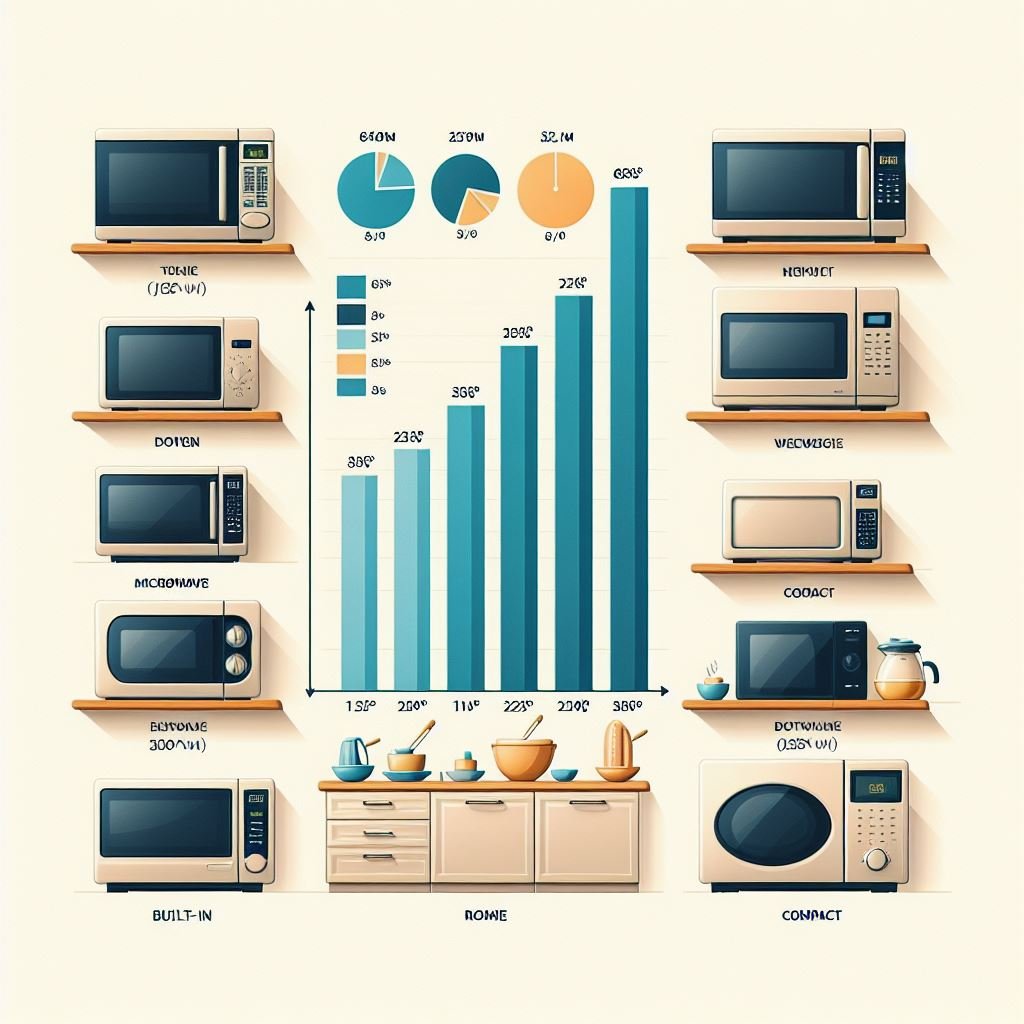 Types of Microwaves and Their Average Weights