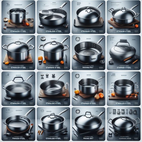 Types of Stainless Steel Saucepans