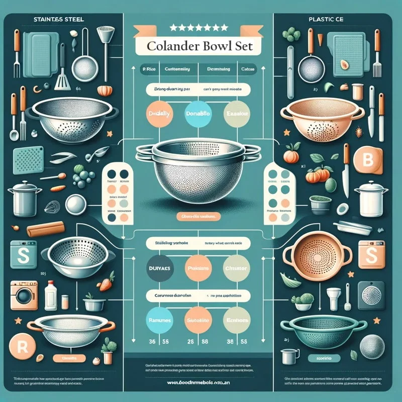 Which type of colander is best for your kitchen?