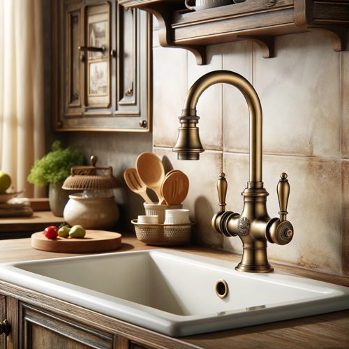 single handle wall mount kitchen faucet