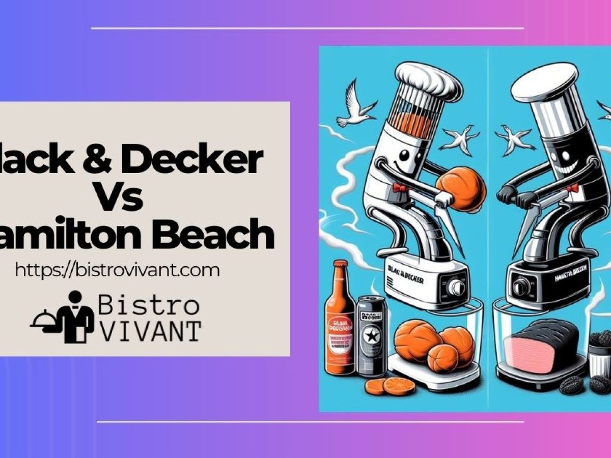 The Battle: Black & Decker vs. Hamilton Beach in 2024