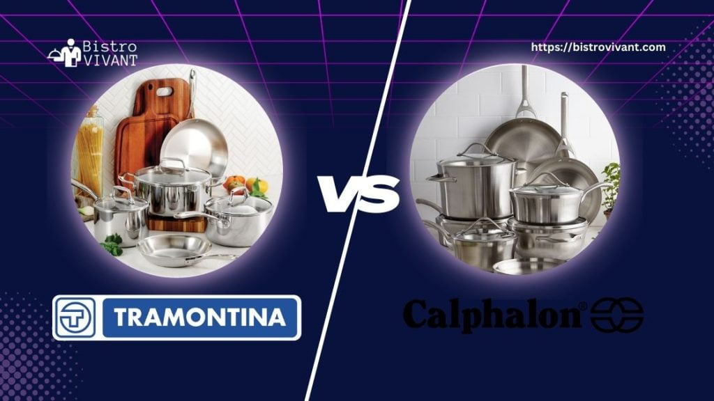 Tramontina And Calphalon Stainless Steel