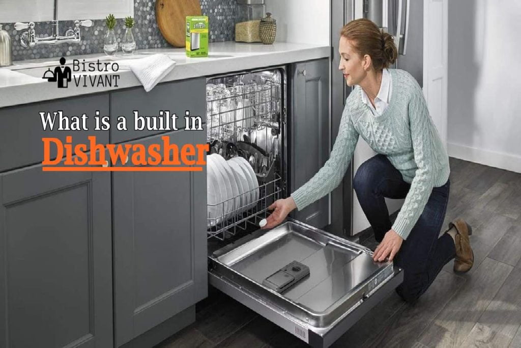 what is a built in dishwasher