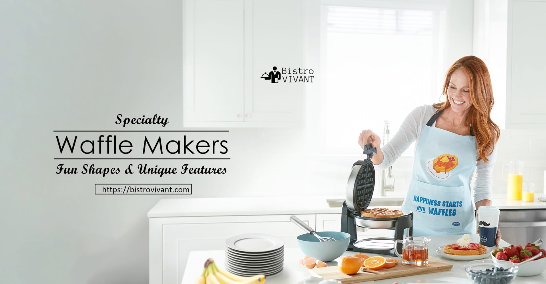 Specialty Waffle Makers Create Fun Shapes and Designs