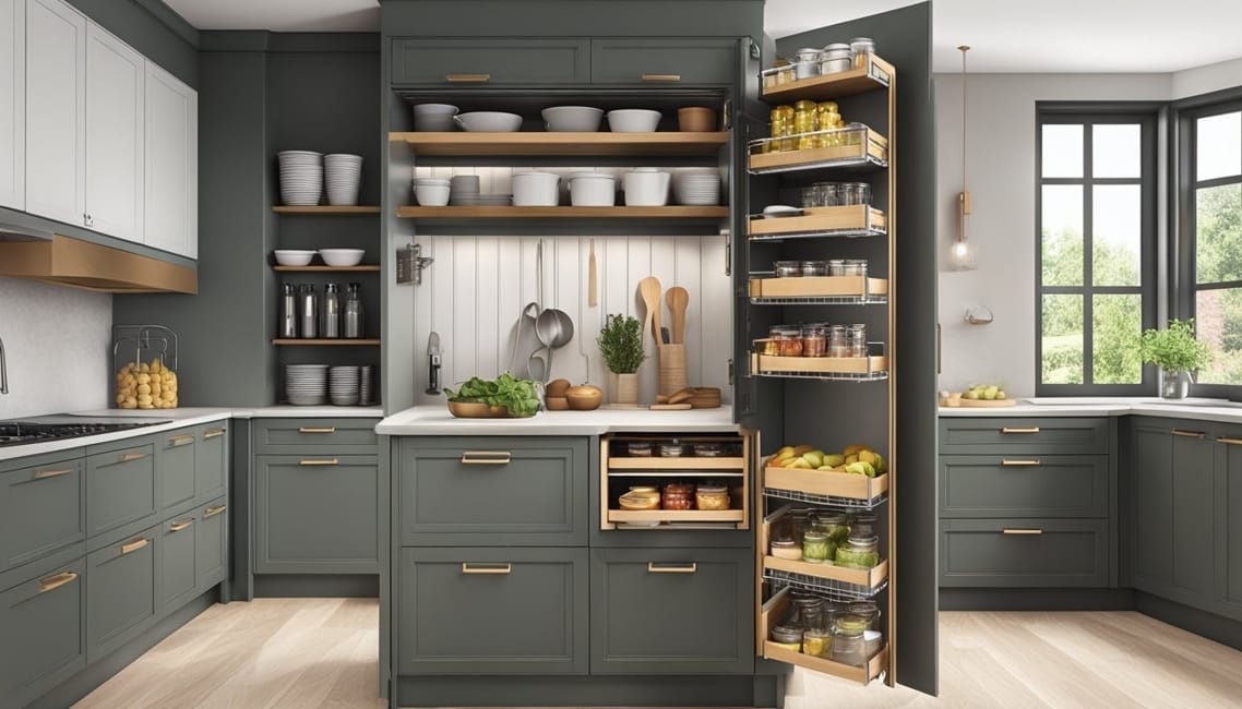 Pull Out Pantry Shelves