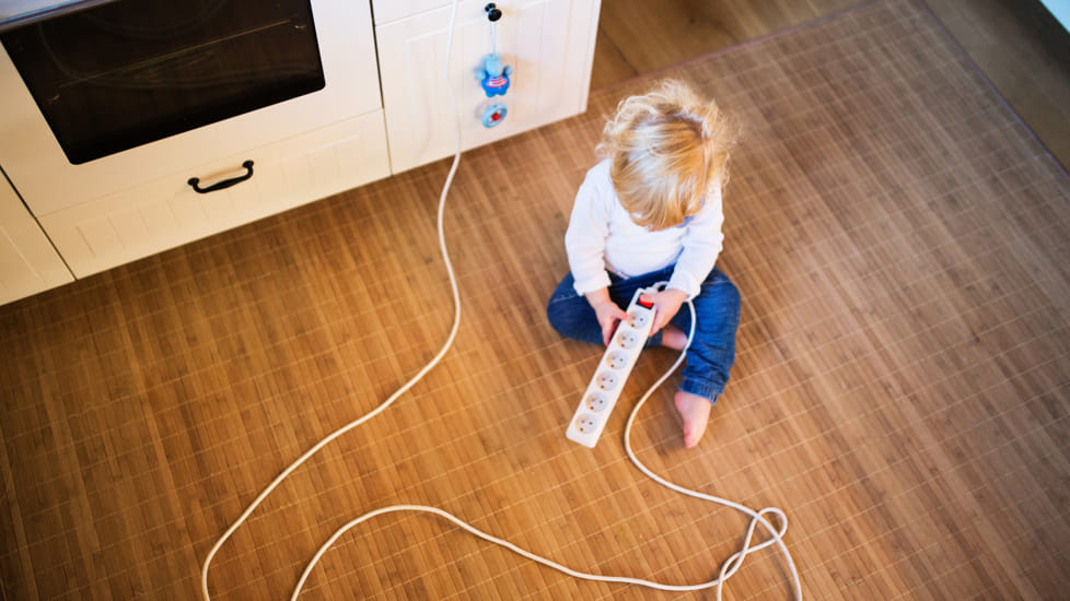 How to prevent electric shock in the kitchen